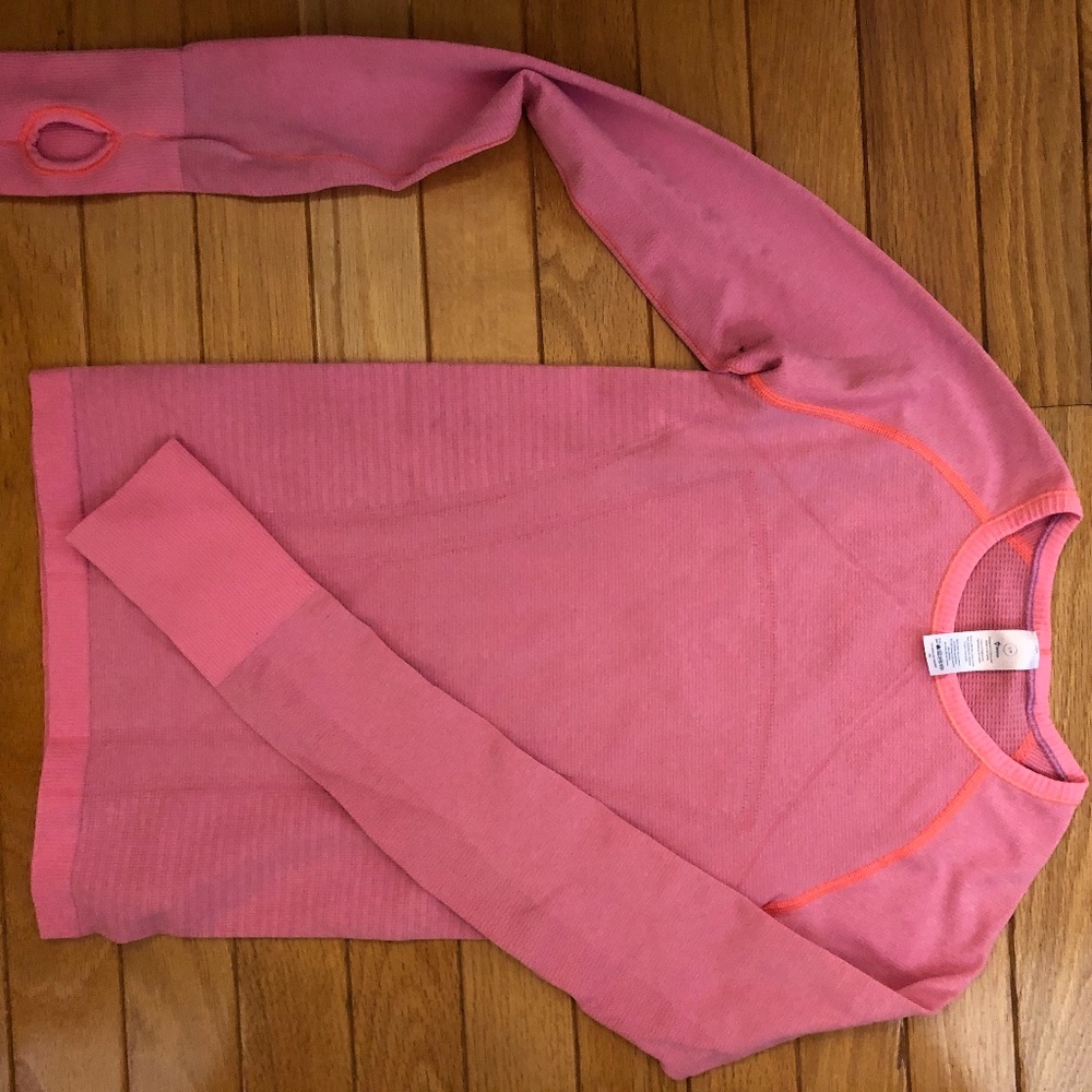 Coral/Pink Long Sleeve Ivivva Shirt